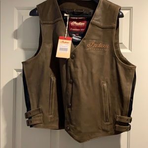 Indian Motorcycle~Leather Vest